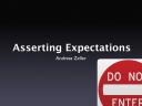 Asserting Expectations (Chapter 10)