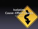 Isolating Cause-Effect Chains (Chapter 14)