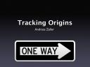 Tracking Origins (Chapter 9)